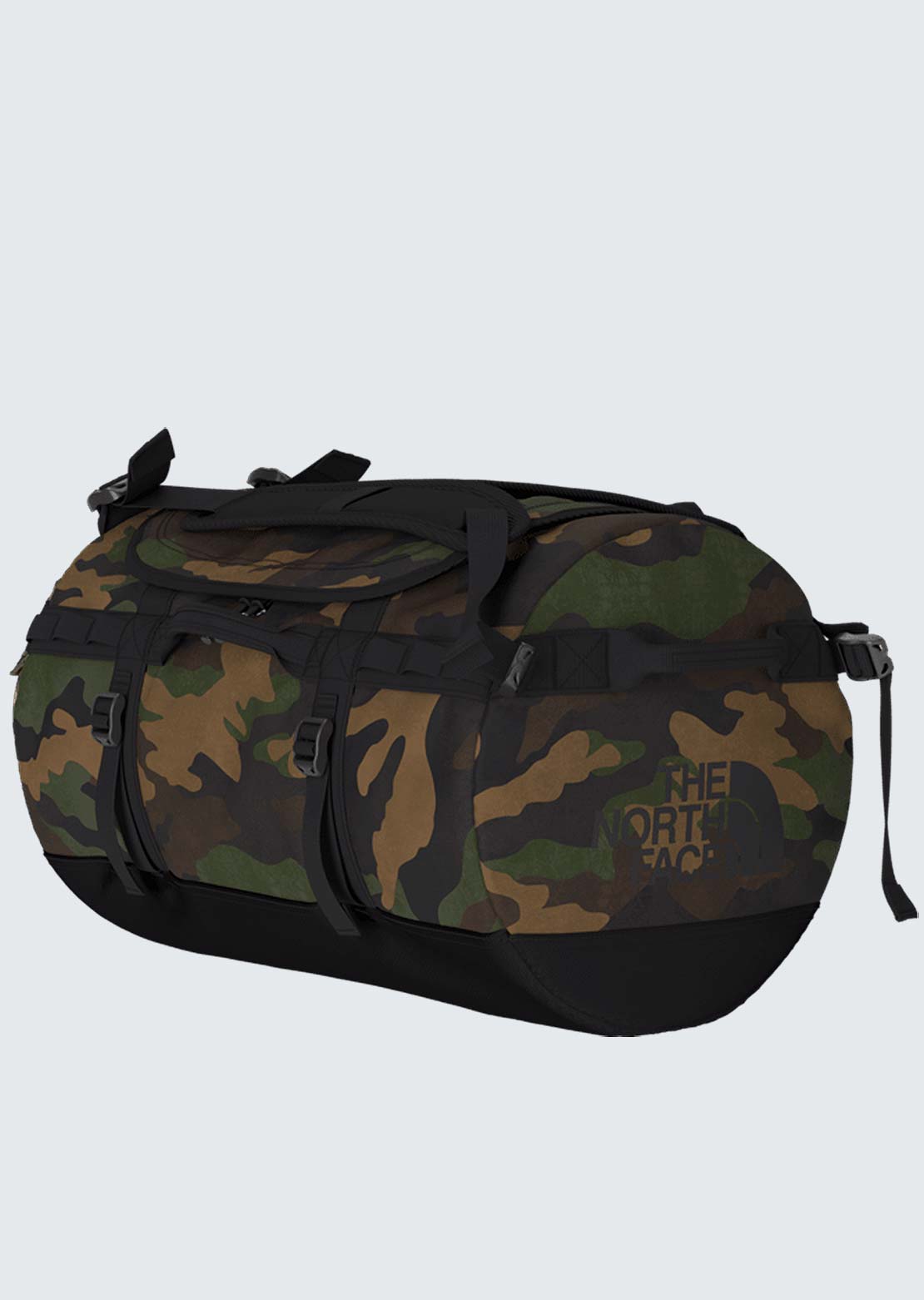 The North Face Base Camp S Duffel Bag TNF Black Camo/TNF Black