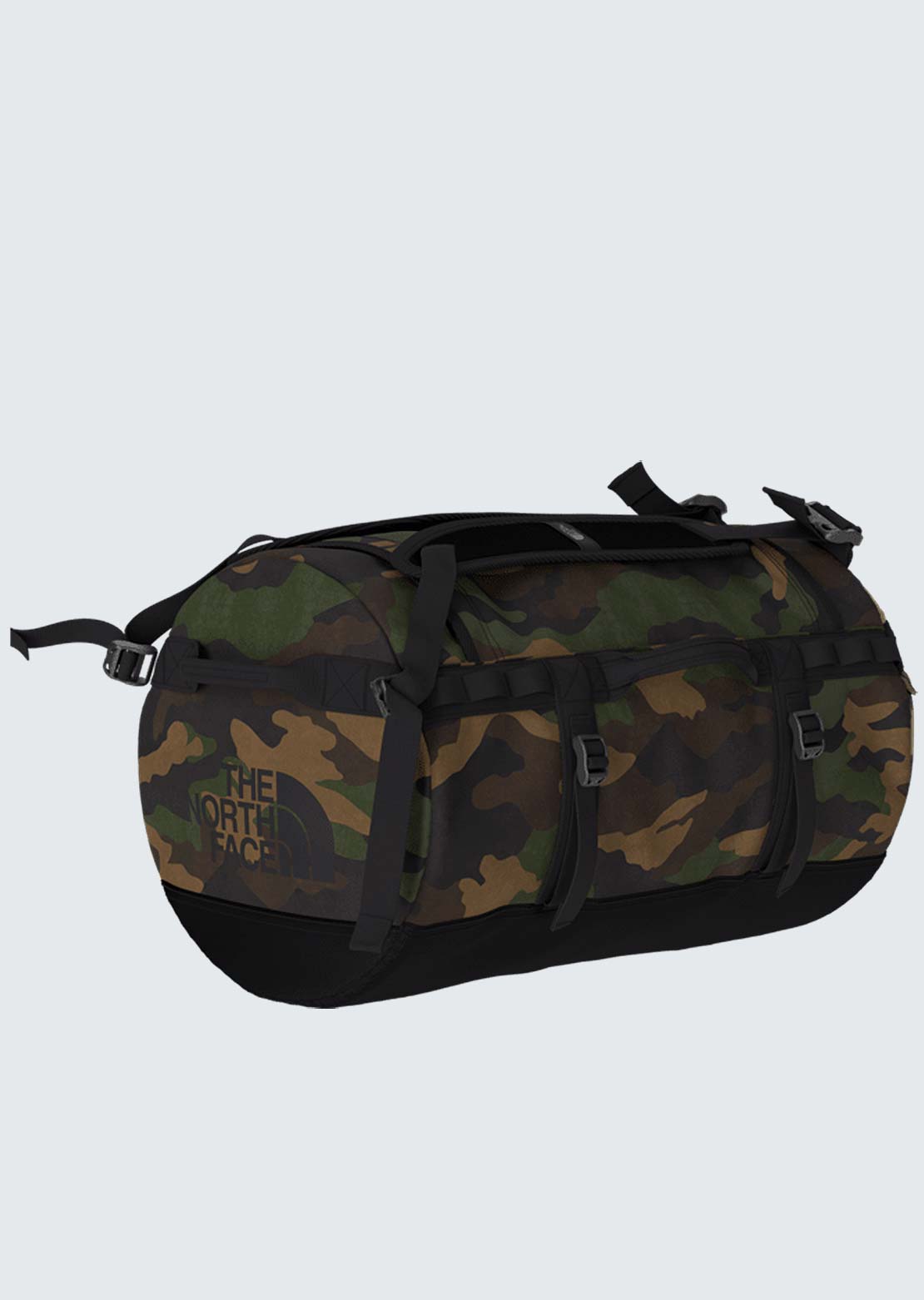 The North Face Base Camp S Duffel Bag TNF Black Camo/TNF Black