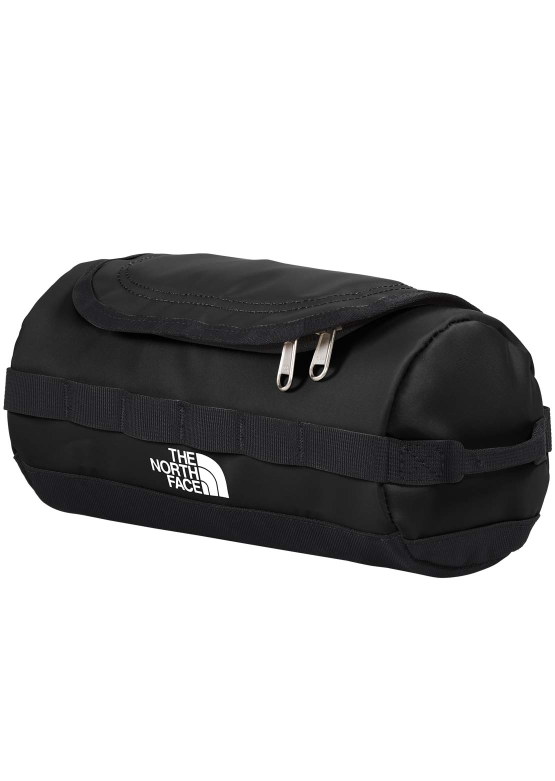 The North Face Base Camp S Travel Canister Bag TNF Black/TNF White-NPF