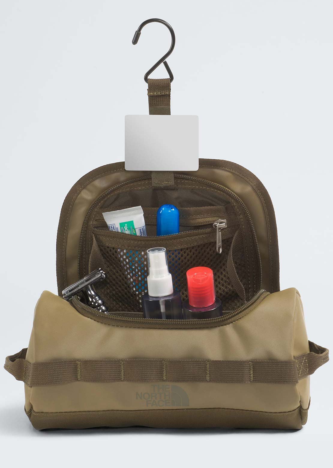 The North Face Base Camp S Travel Canister Bag Caraway Seed/Sycamore