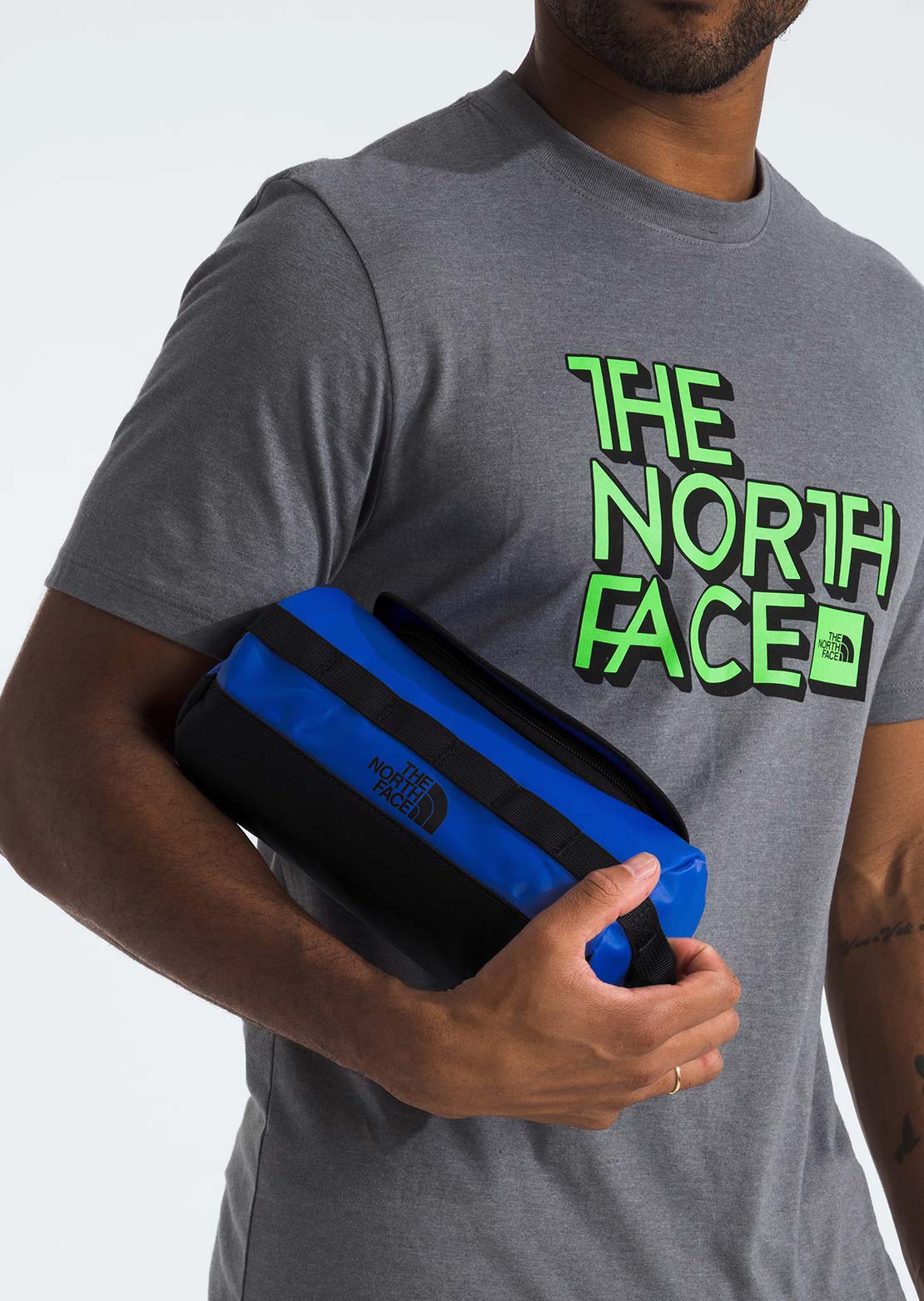 The North Face Base Camp S Travel Canister Bag TNF Blue/TNF Black