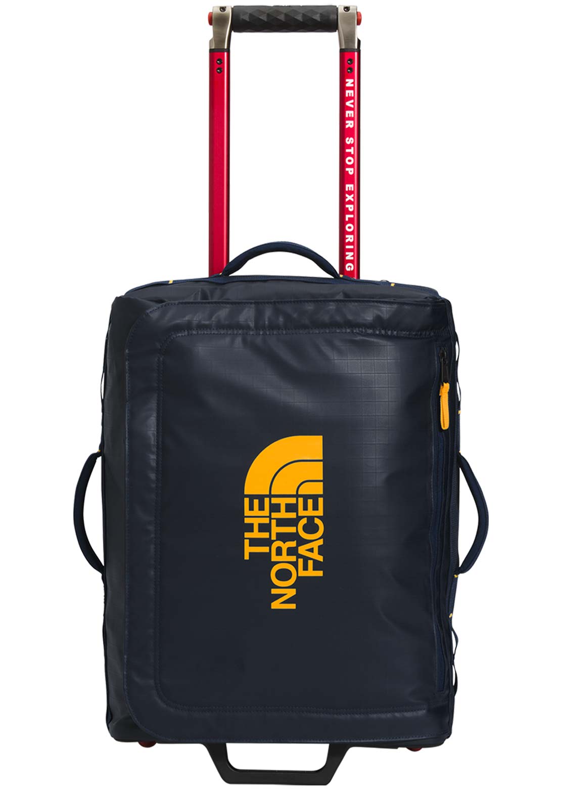 The North Face Base Camp Voyager 21" Roller Luggage Summit Navy/Summit Gold-NPF