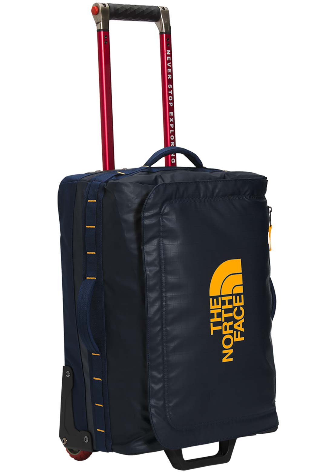 The North Face Base Camp Voyager 21" Roller Luggage Summit Navy/Summit Gold-NPF