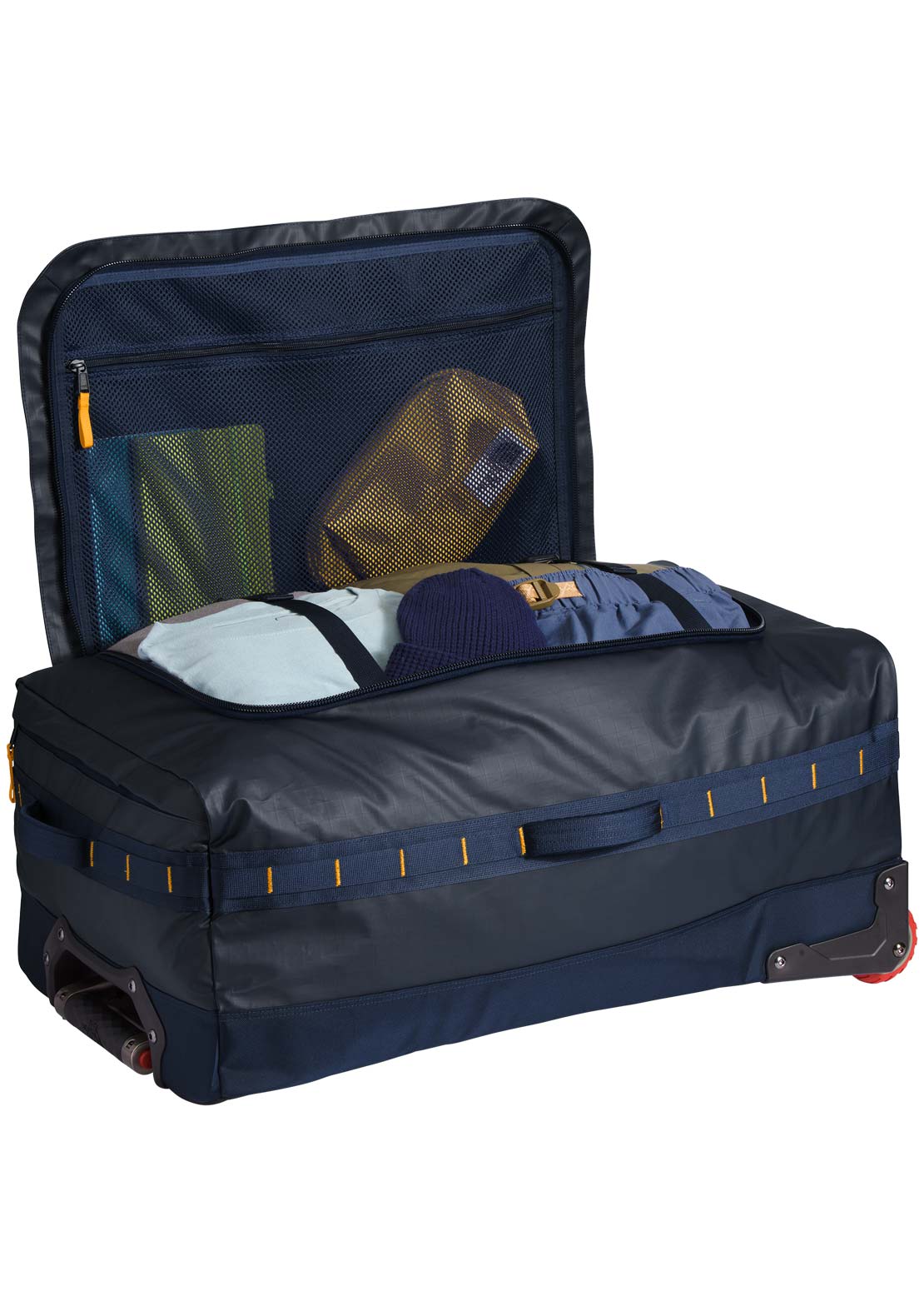 The North Face Base Camp Voyager 29" Roller Luggage Summit Navy/Summit Gold-NPF