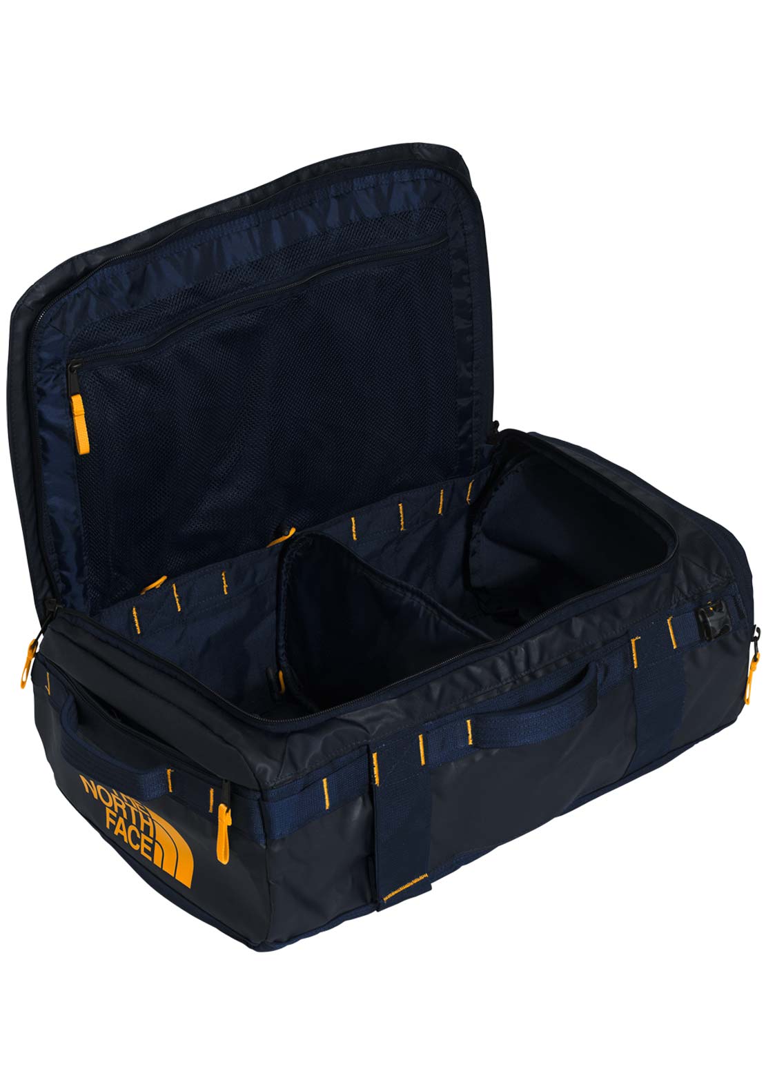 The North Face Base Camp Voyager 32 L Duffel Bag Summit Navy/Summit Gold-NPF