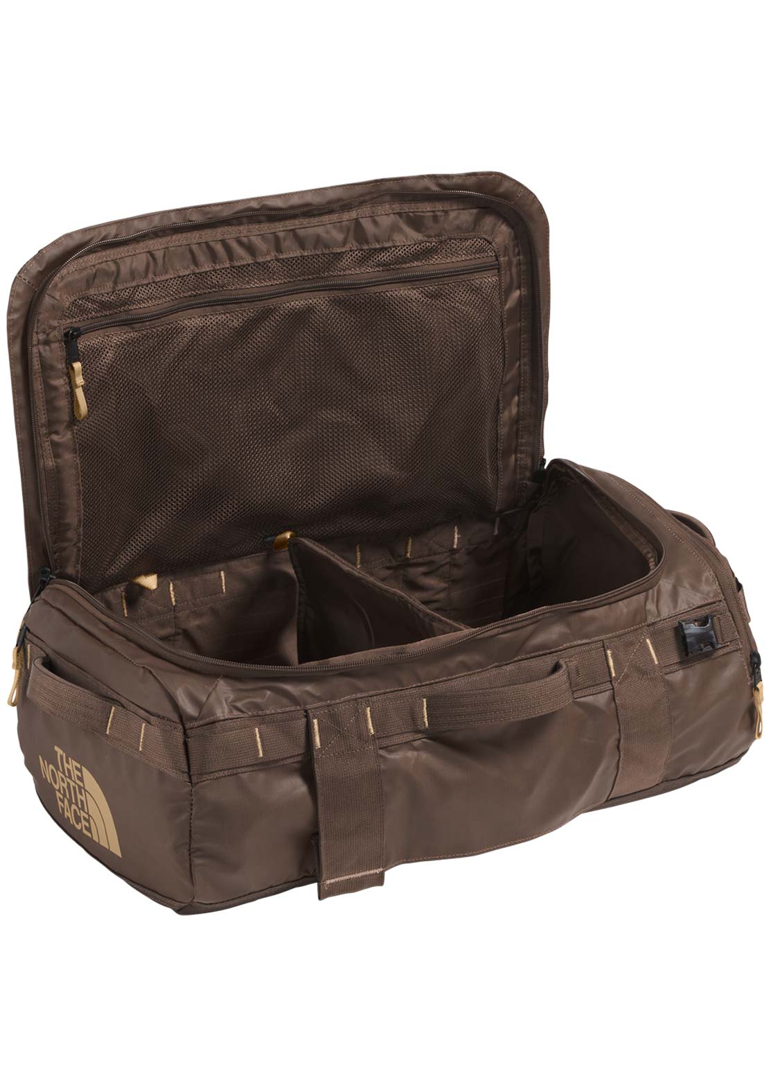The North Face Base Camp Voyager 32 L Duffel Bag Smokey Brown/Khaki Stone