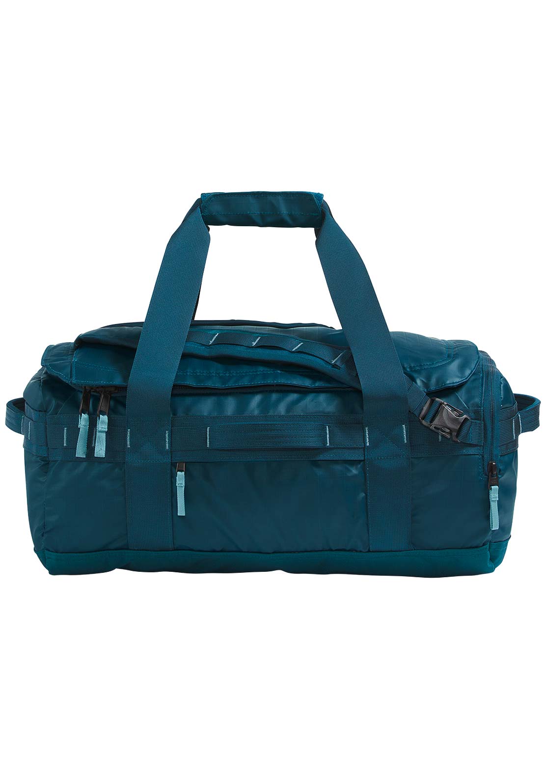 The North Face Base Camp Voyager 42L Duffel Bag Midnight Petrol/Algae Blue