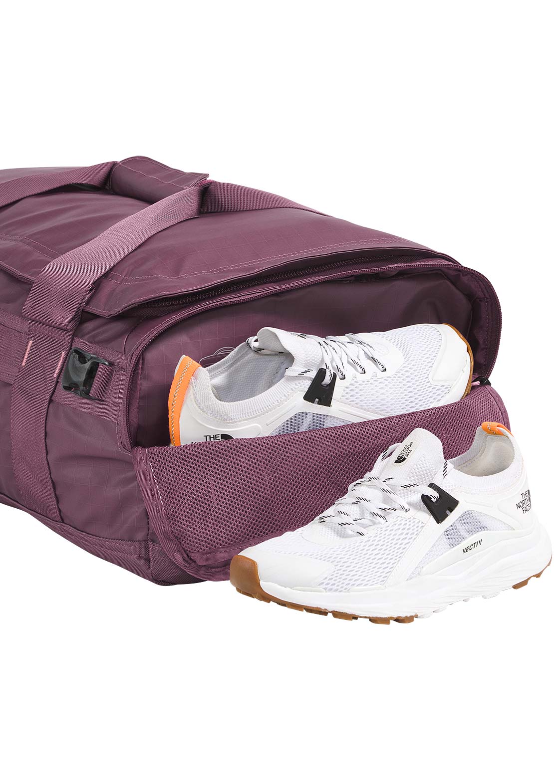 The North Face Base Camp Voyager 42L Duffel Bag Midnight Mauve/Mauve
