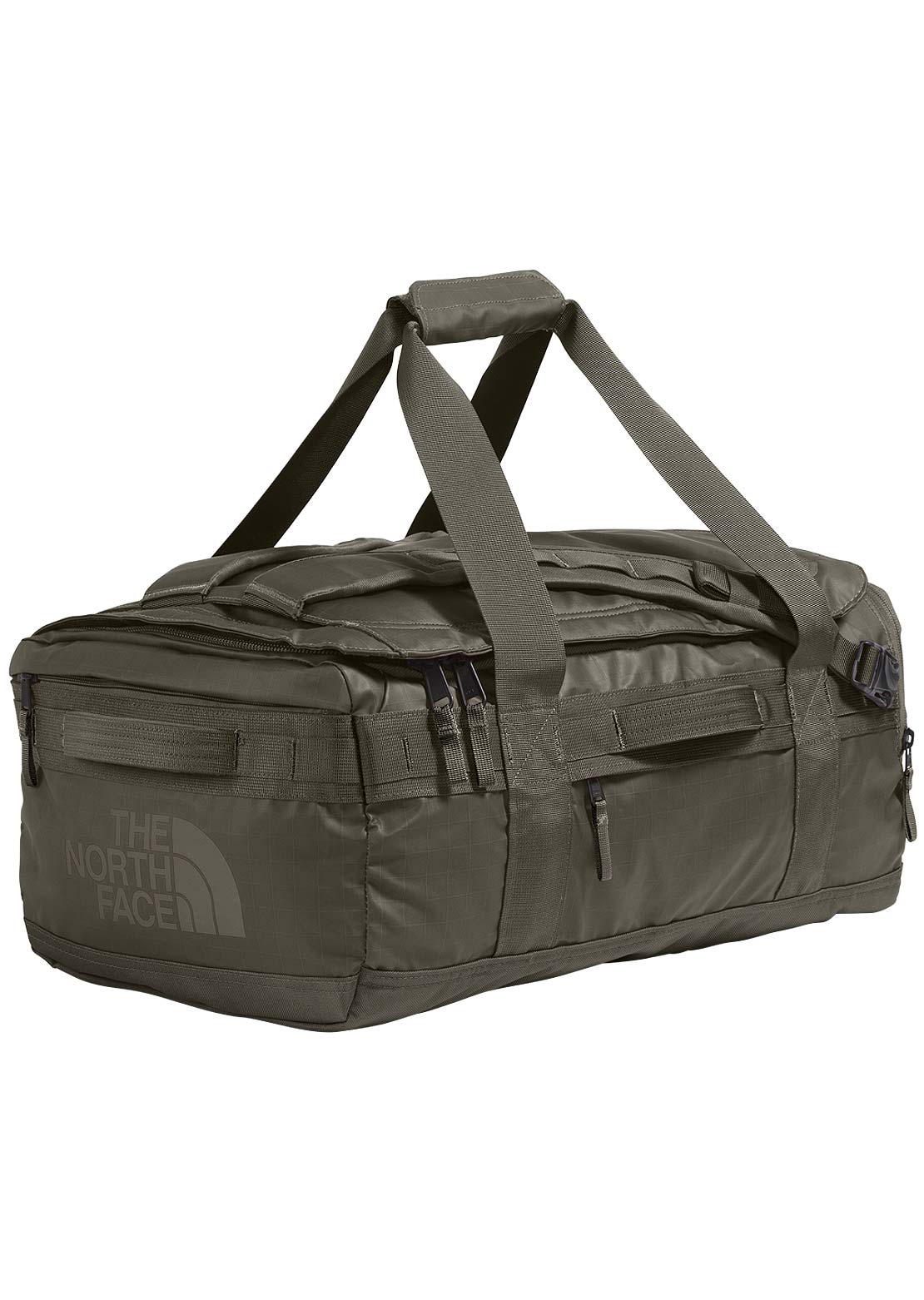 The North Face Base Camp Voyager 42L Duffel Bag New Taupe Green/TNF Black-NPF