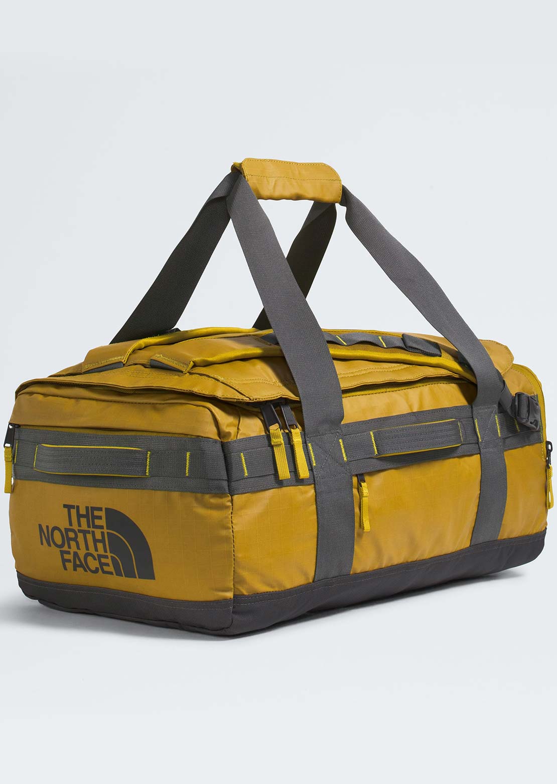 The North Face Base Camp Voyager 42L Duffel Bag Deep Dijon/Anthracite Grey