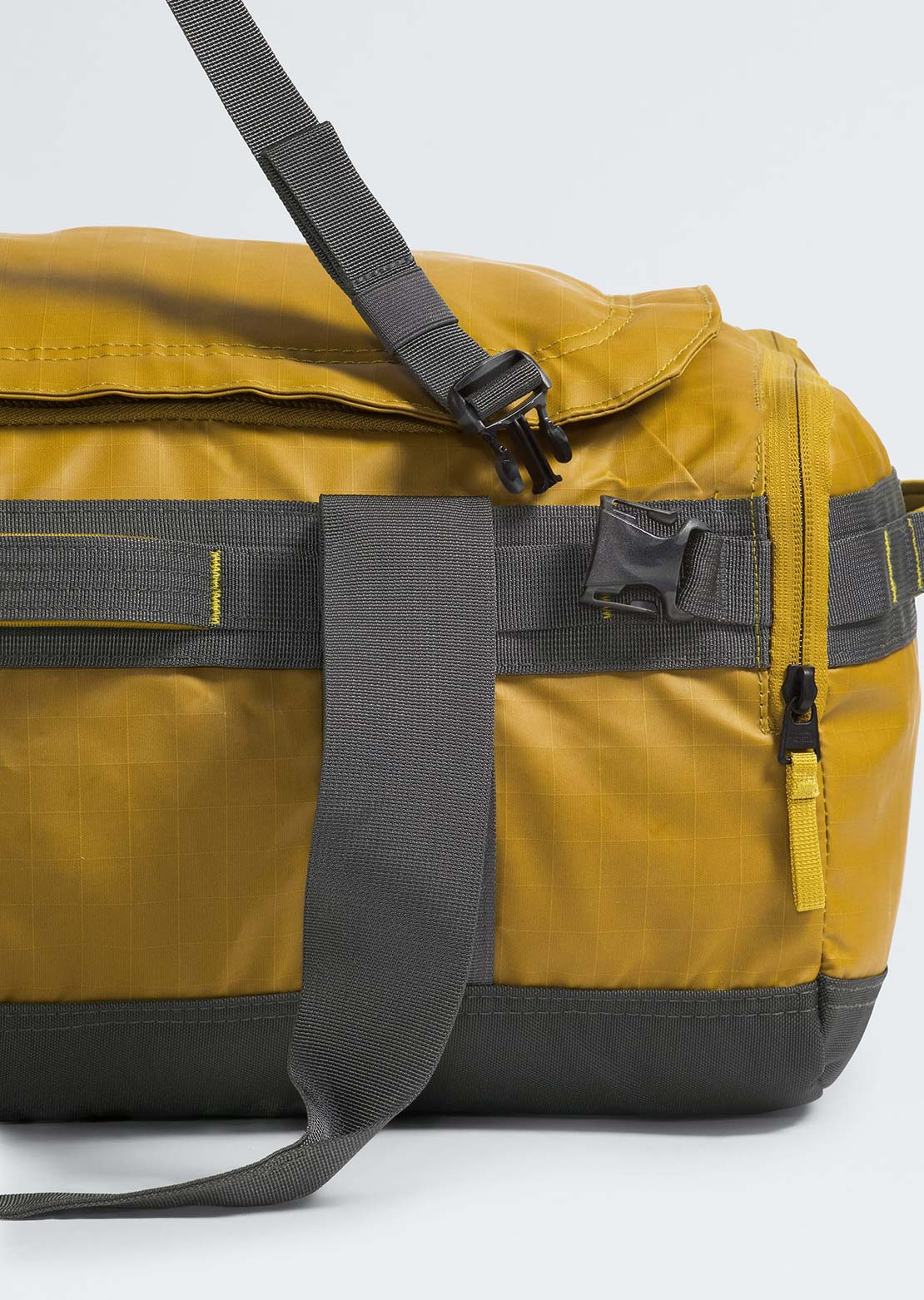 The North Face Base Camp Voyager 42L Duffel Bag Deep Dijon/Anthracite Grey