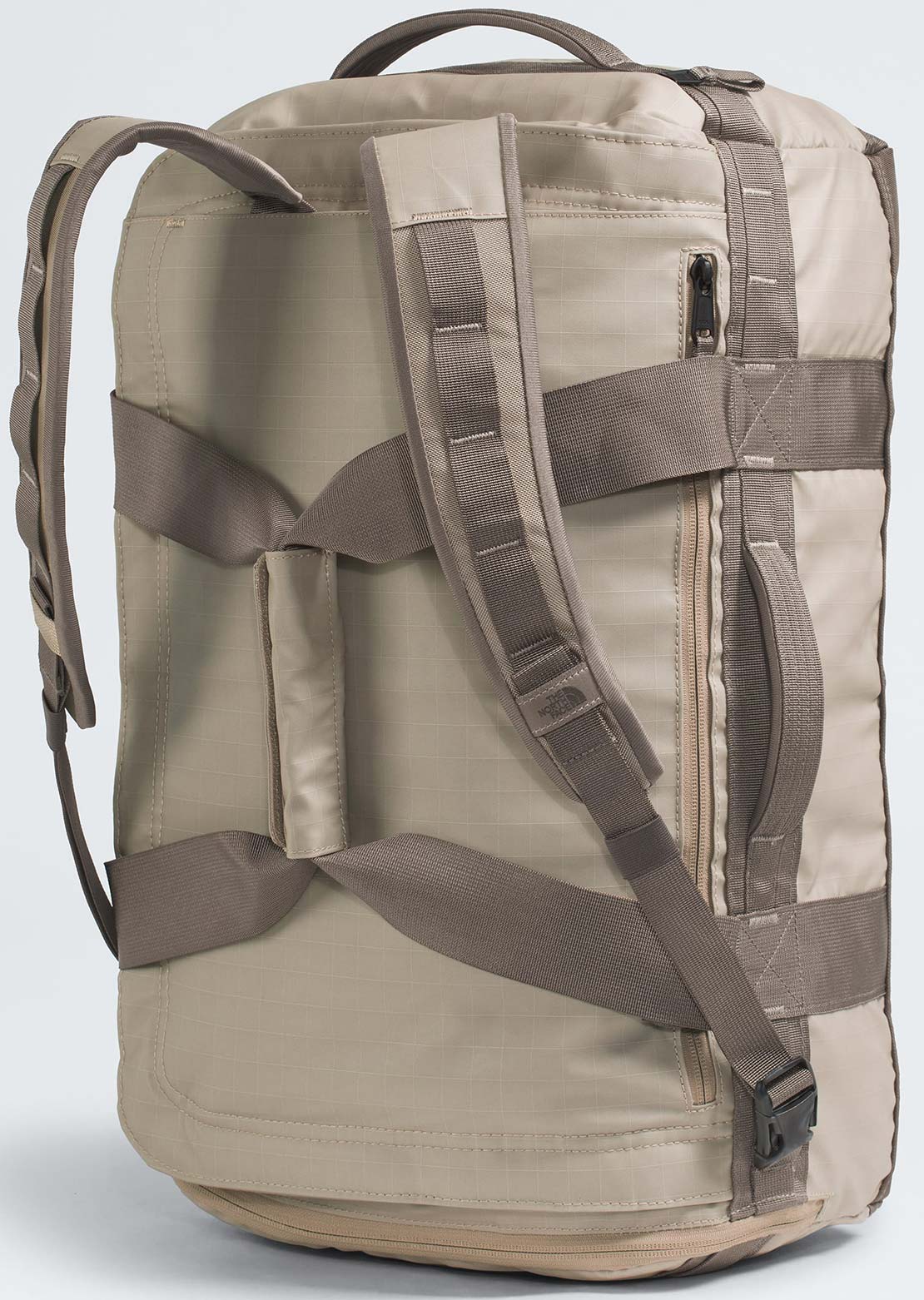 The North Face Base Camp Voyager 42L Duffel Bag Mushroom Grey/Mocha Brown