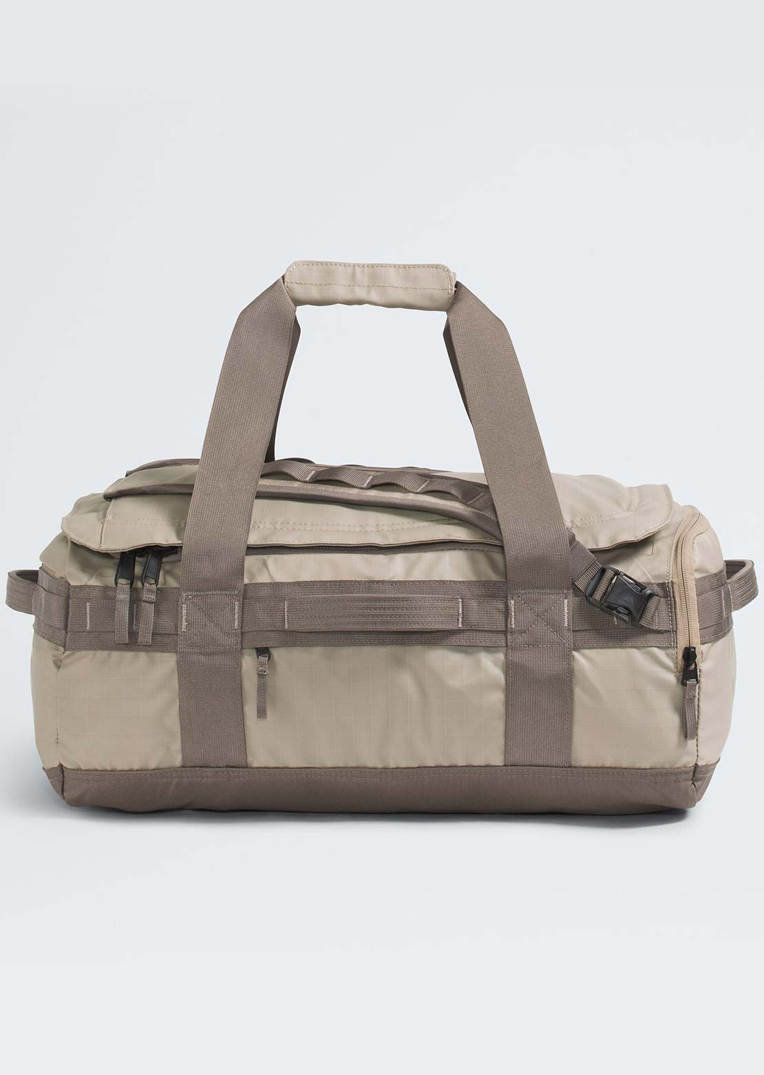 The North Face Base Camp Voyager 42L Duffel Bag Mushroom Grey/Mocha Brown