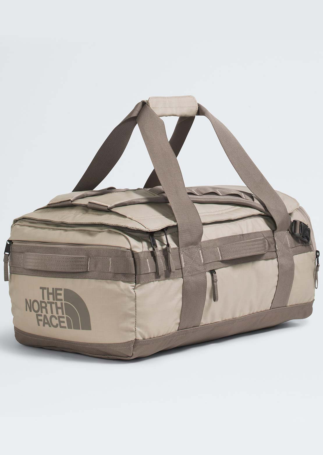 The North Face Base Camp Voyager 42L Duffel Bag Mushroom Grey/Mocha Brown