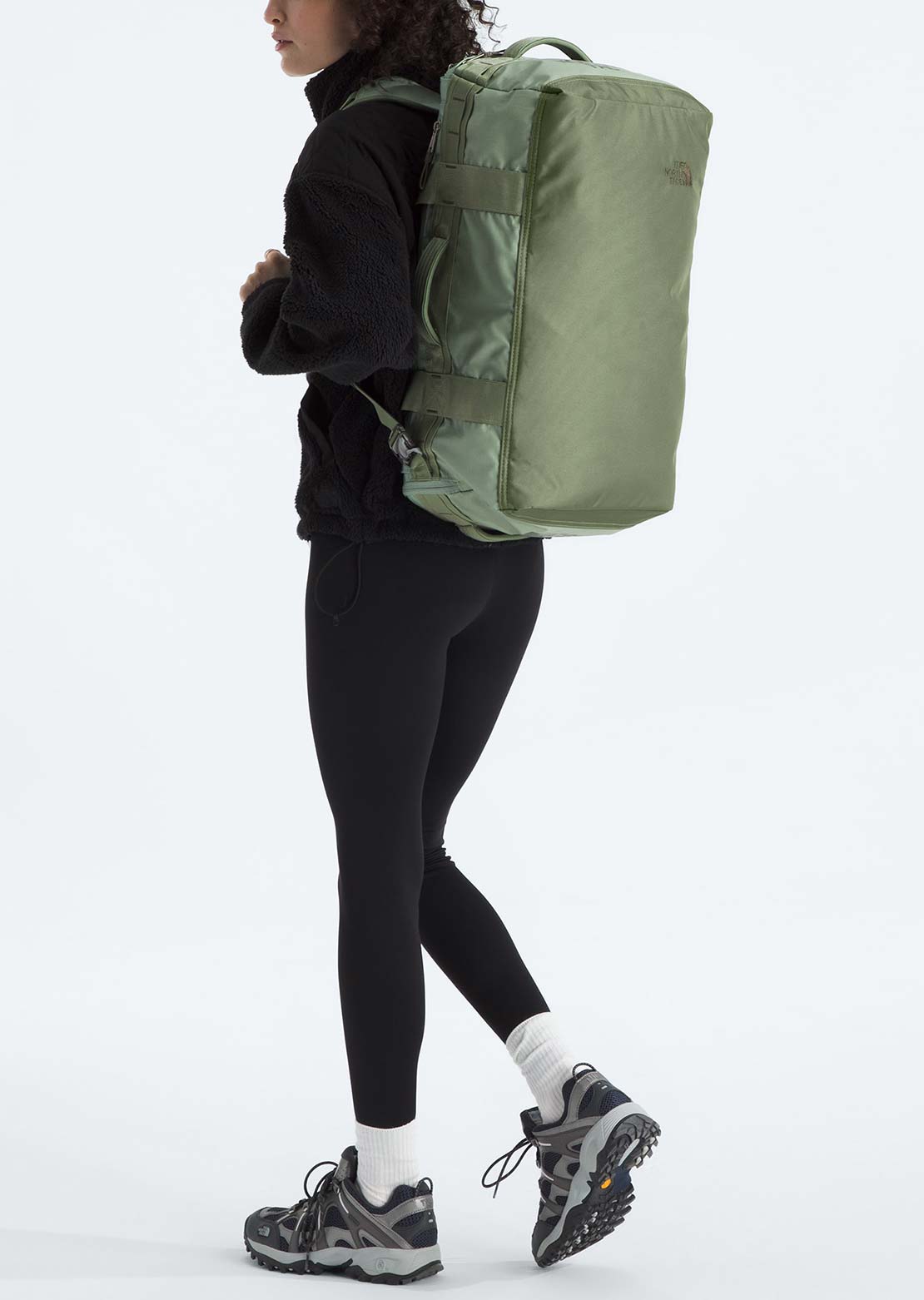 The North Face Base Camp Voyager 42L Duffel Bag Slate Moss/Bark Mist