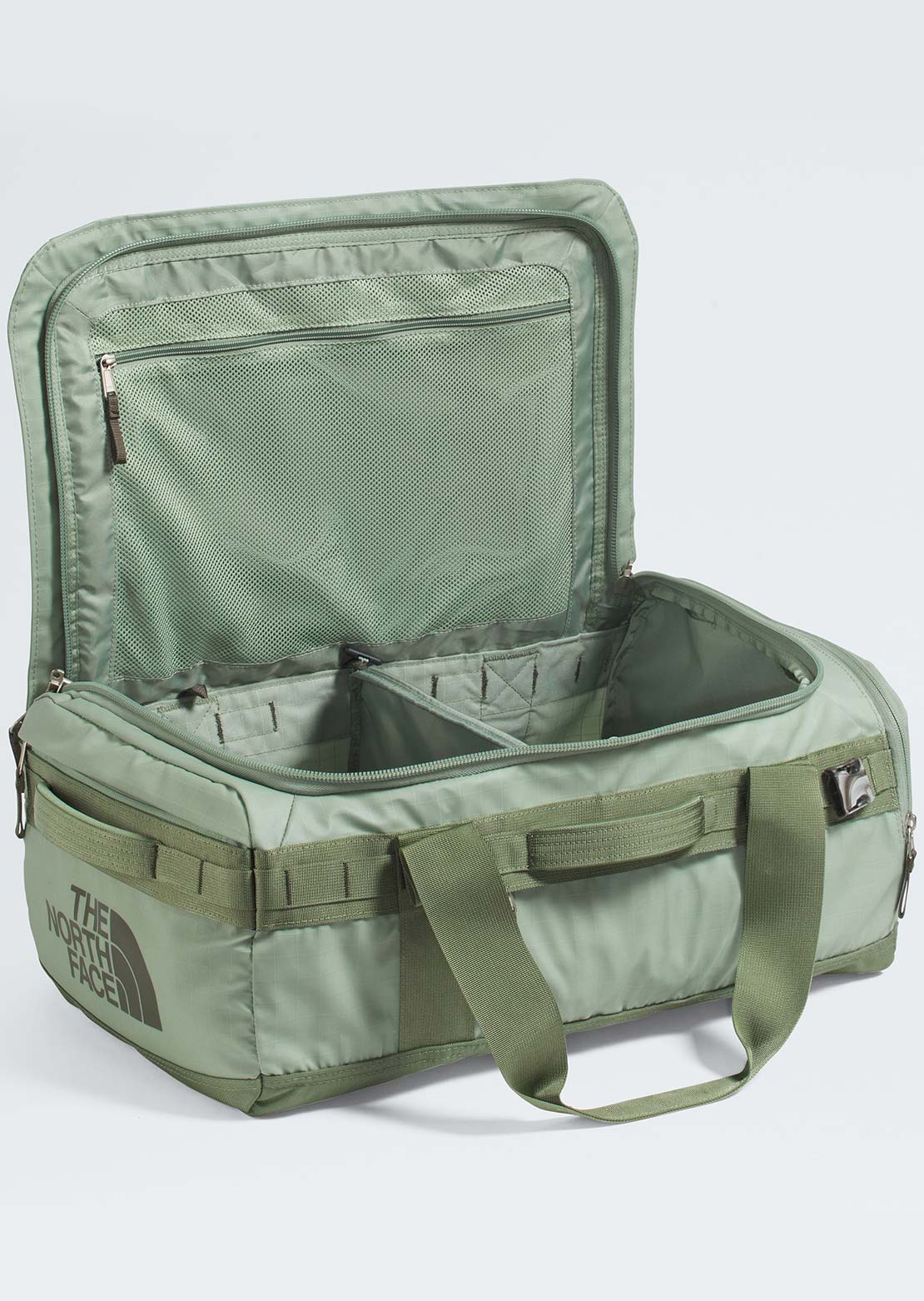 The North Face Base Camp Voyager 42L Duffel Bag Slate Moss/Bark Mist