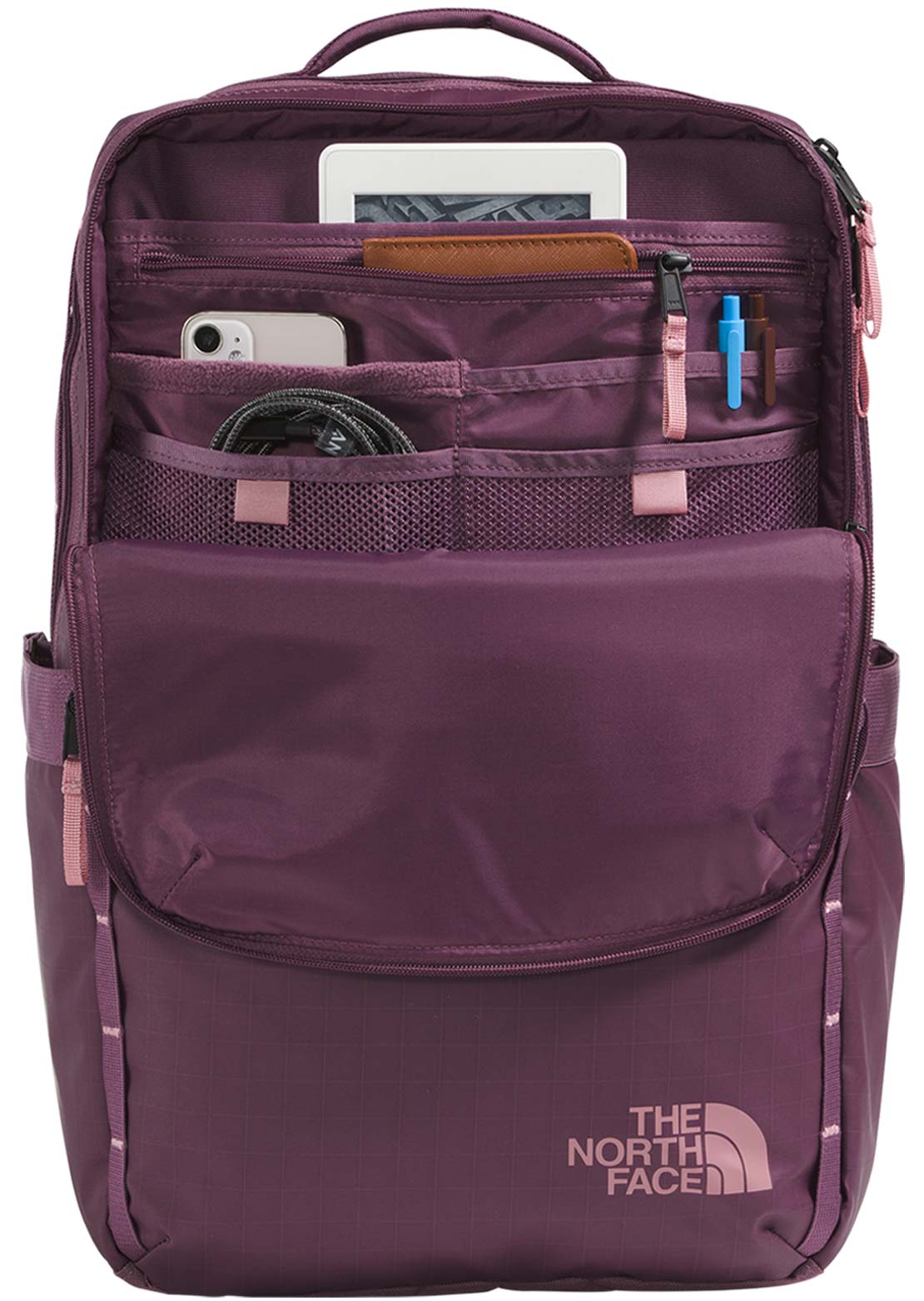 The North Face Base Camp Voyager Daypack - S Midnight Mauve/Mauve