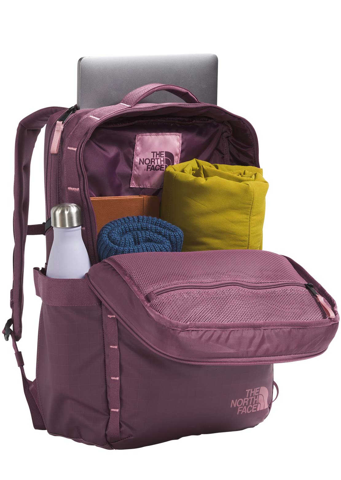 The North Face Base Camp Voyager Daypack - S Midnight Mauve/Mauve
