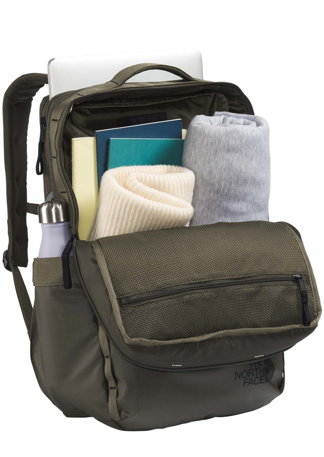 The North Face Base Camp Voyager Daypack - S New Taupe Green/TNF Black-NPF