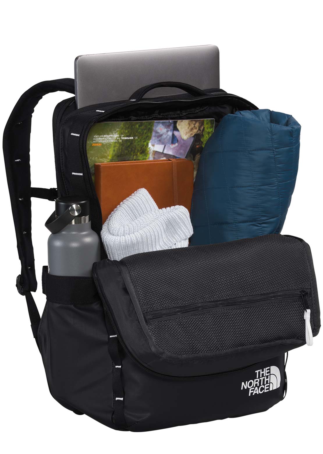 The North Face Base Camp Voyager Daypack - S TNF Black/TNF White-NPF