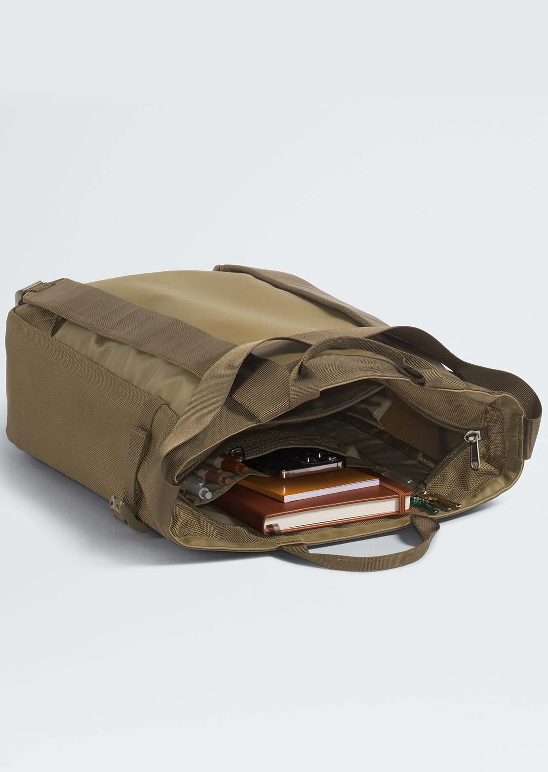 The North Face Base Camp Voyager Tote Bag Caraway Seed/Sycamore