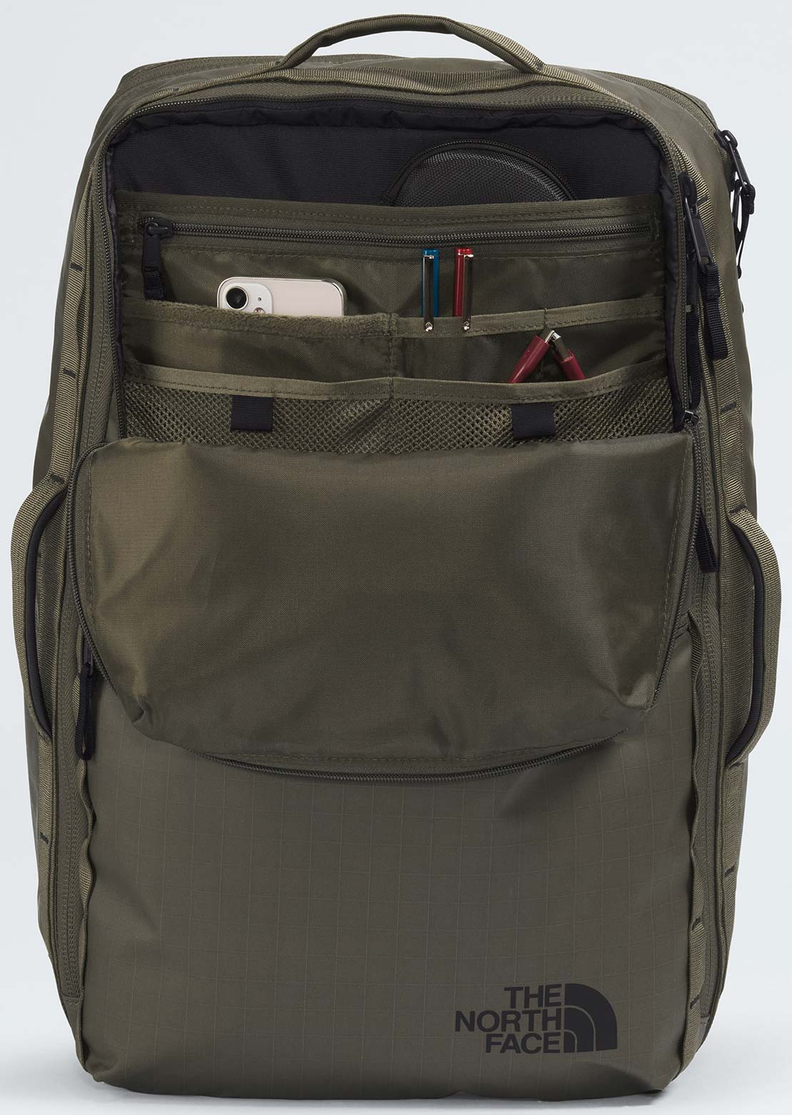 The North Face Base Camp Voyager Travel Pack New Taupe Green/TNF Black-NPF