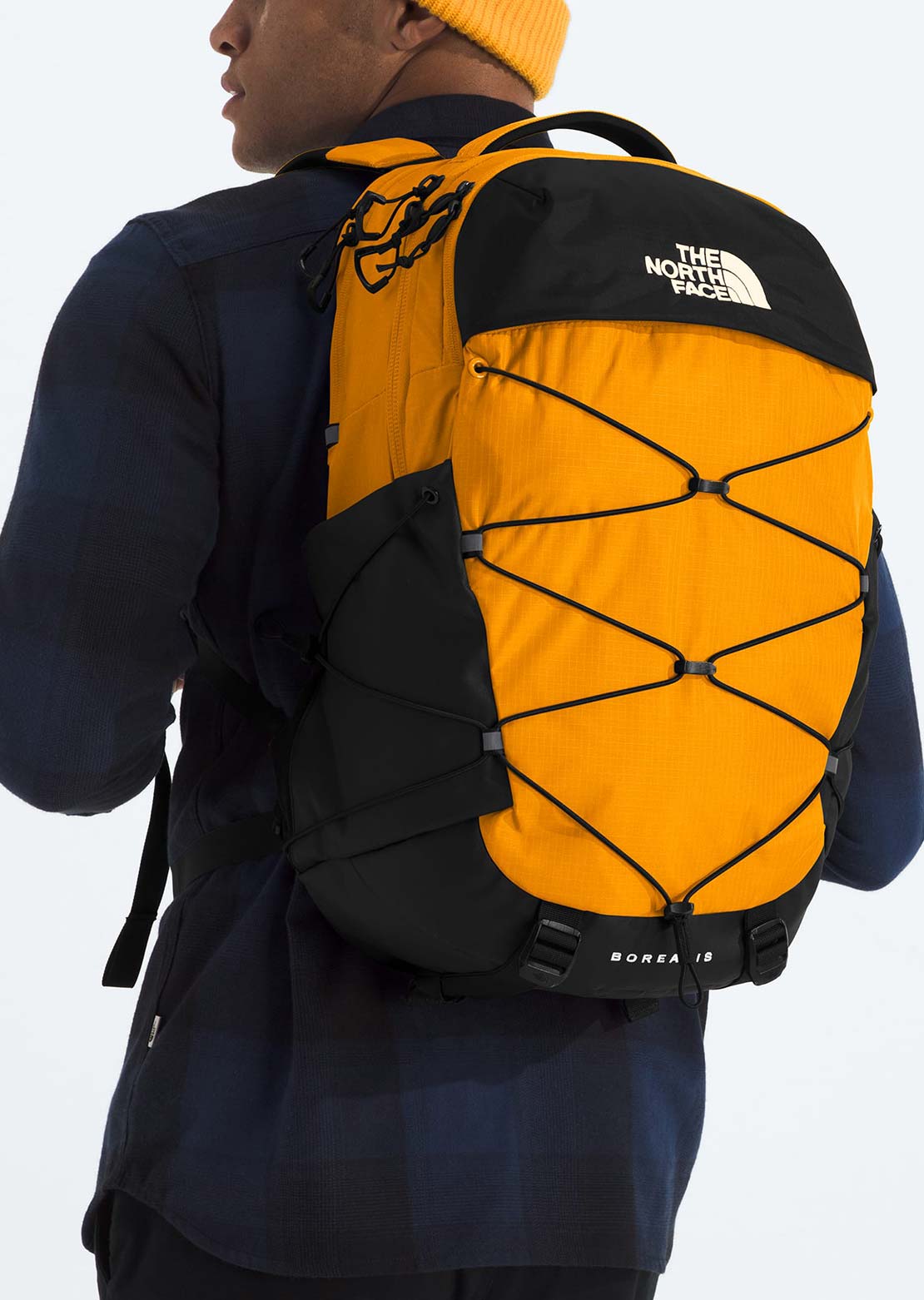 The North Face Borealis Backpack Summit Gold/TNF Black/TNF White