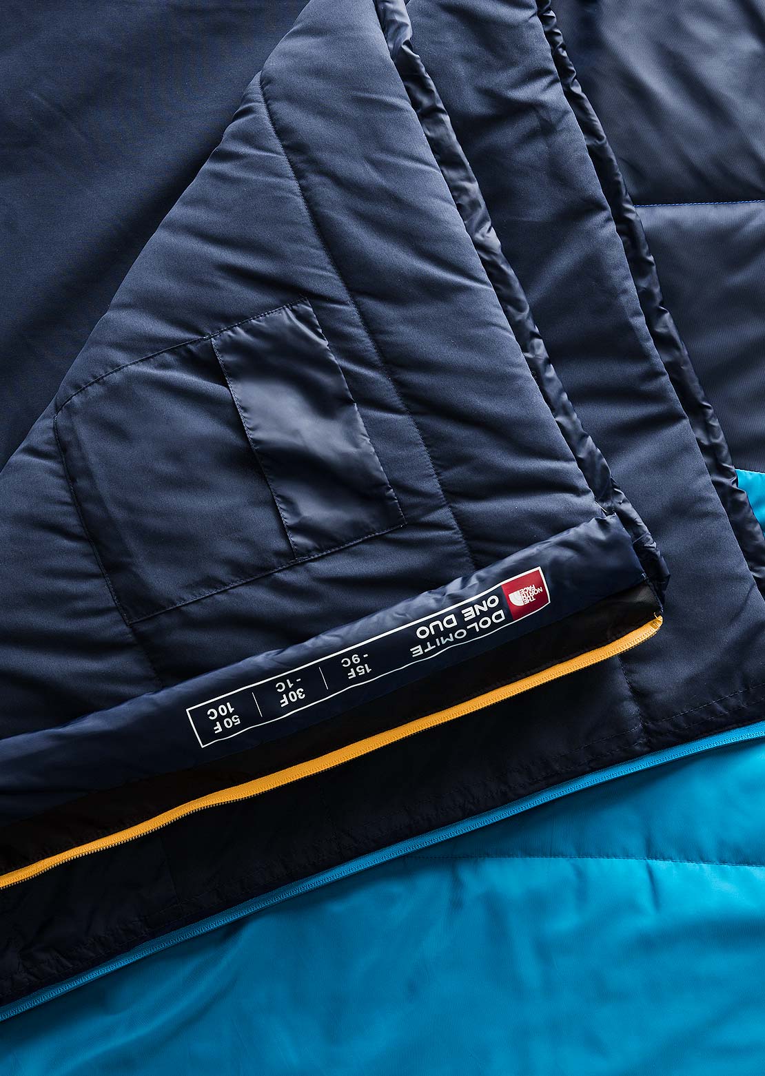 The North Face Dolomite One Double Sleeping Bag Hyper Blue/Radiant Yellow-NPF