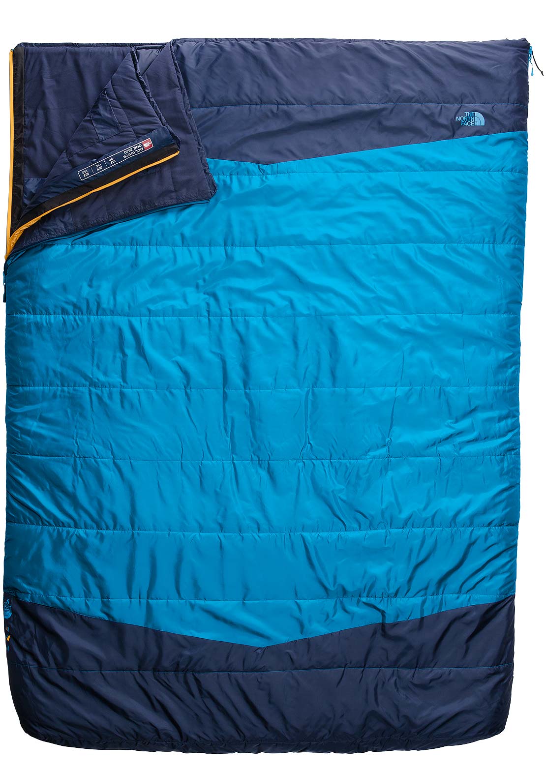 The North Face Dolomite One Double Sleeping Bag Hyper Blue/Radiant Yellow-NPF