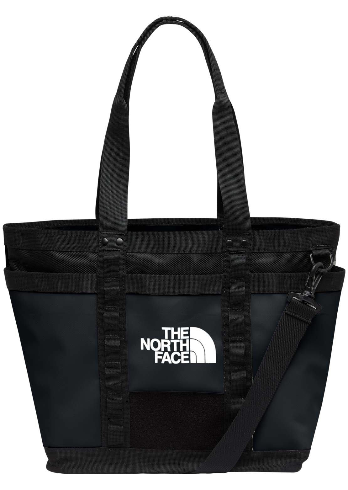 The North Face Explore Utility Tote Bag TNF Black/TNF White-NPF