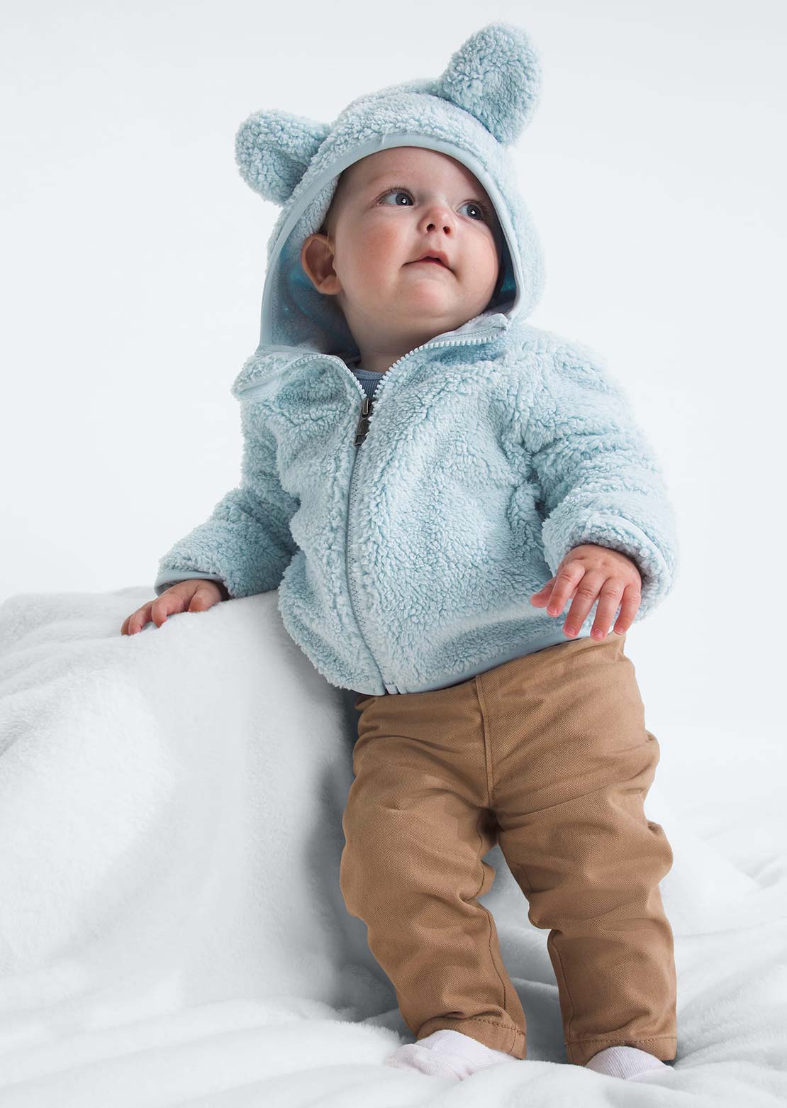 The North Face Infant Campshire Full Zip Hood Polar Haze