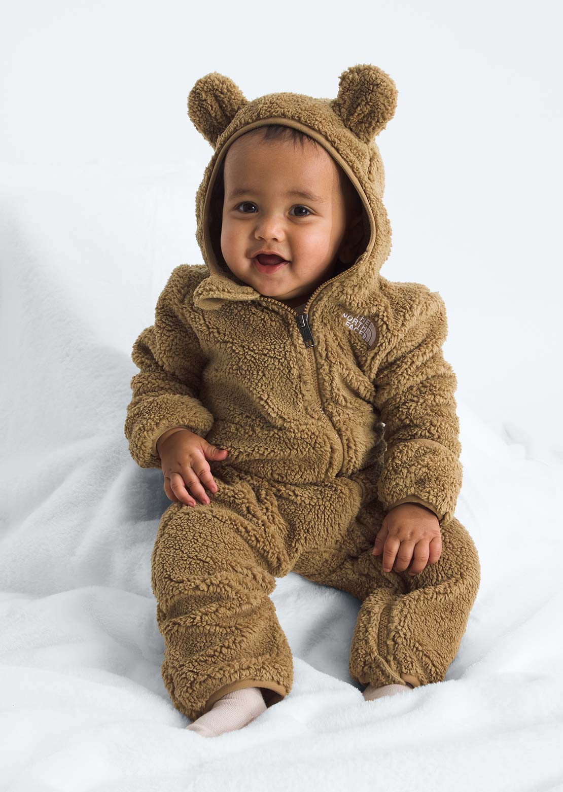 The North Face Infant Campshire One-Piece Teddy Brown