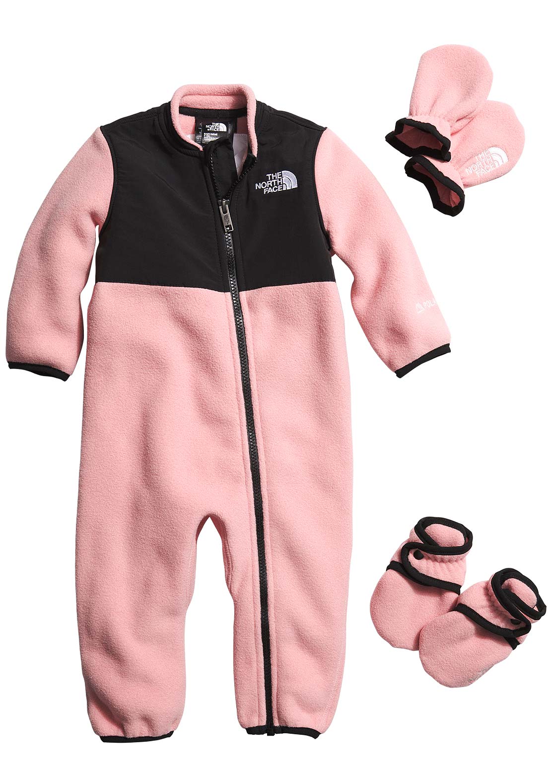 The North Face Infant Denali One-Piece Set Shady Rose