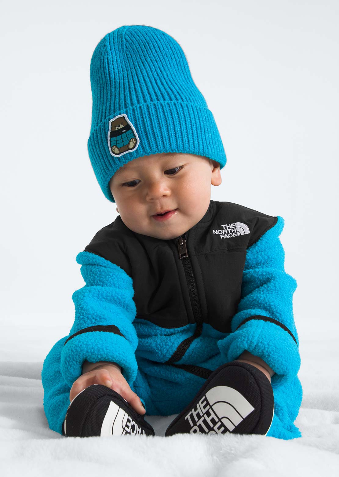 The North Face Infant Denali One-Piece Set Meridian Blue