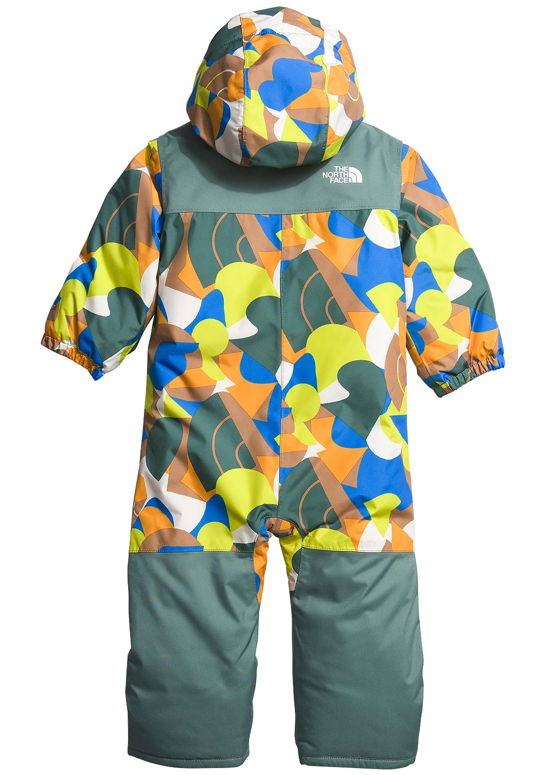 The North Face Infant Freedom Snow Suit Almond Butter Big Abstract Print