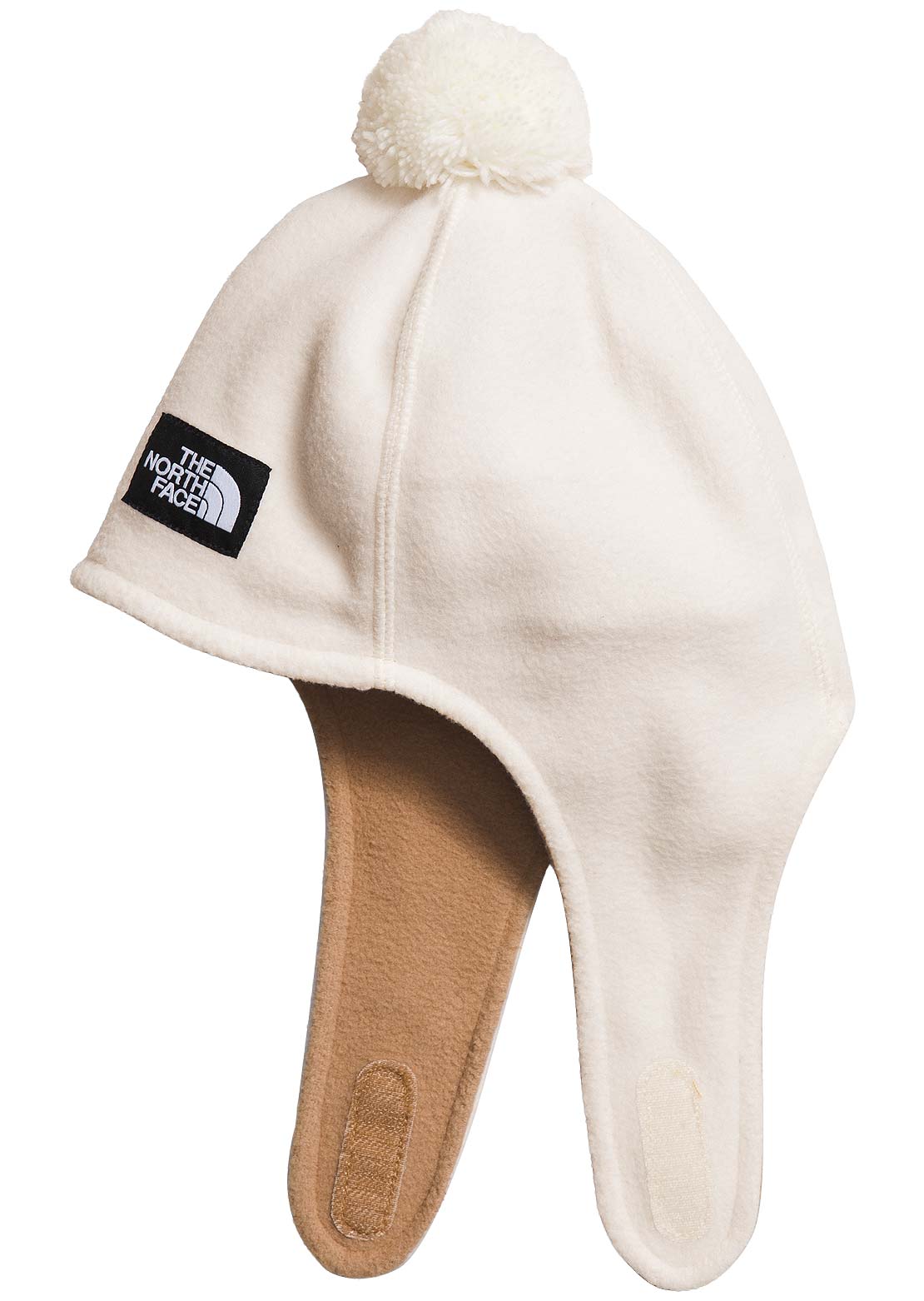 The North Face Infant Glacier Earflap Beanie Gardenia White/Almond Butter