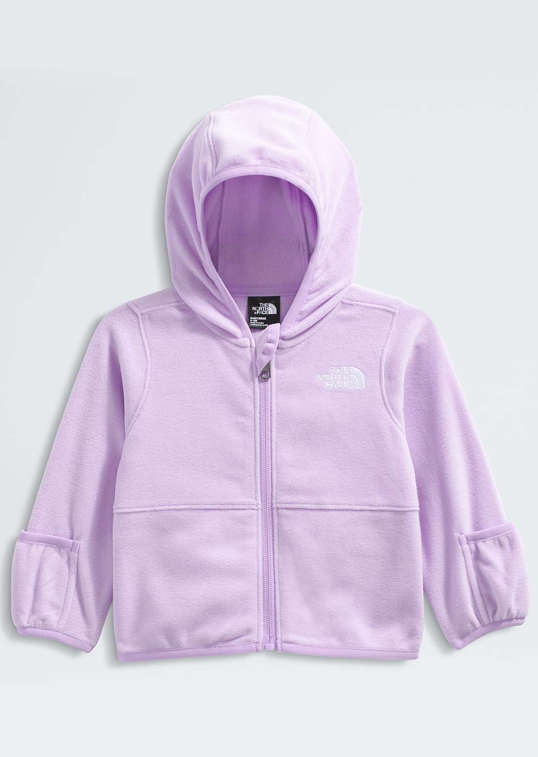 The North Face Infant Glacier Full Zip Hood Lite Lilac
