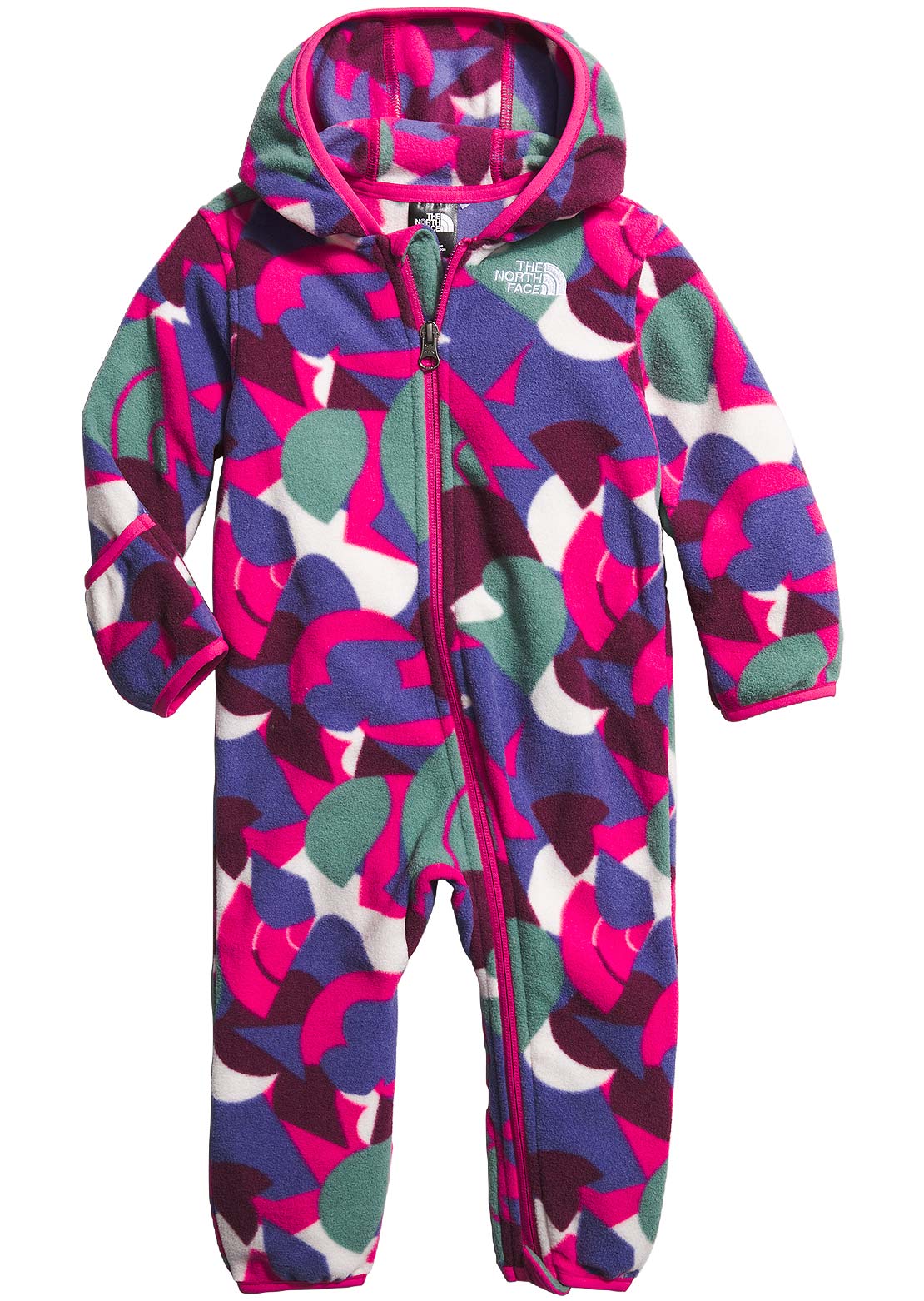 The North Face Infant Glacier One-Piece Mr. Pink Big Abstract Print
