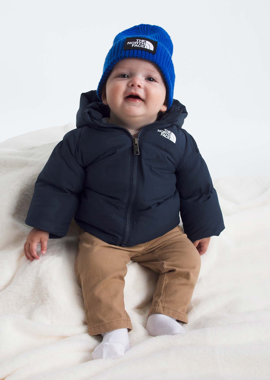 The North Face Infant North Down Fleece-Lined Jacket Summit Navy/Summit Navy