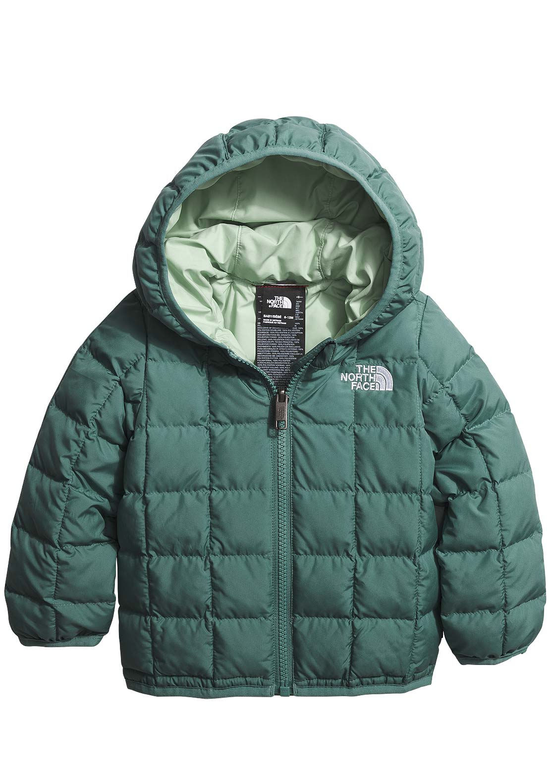 The North Face Infant Reversible ThermoBall Hooded Jacket Dark Sage