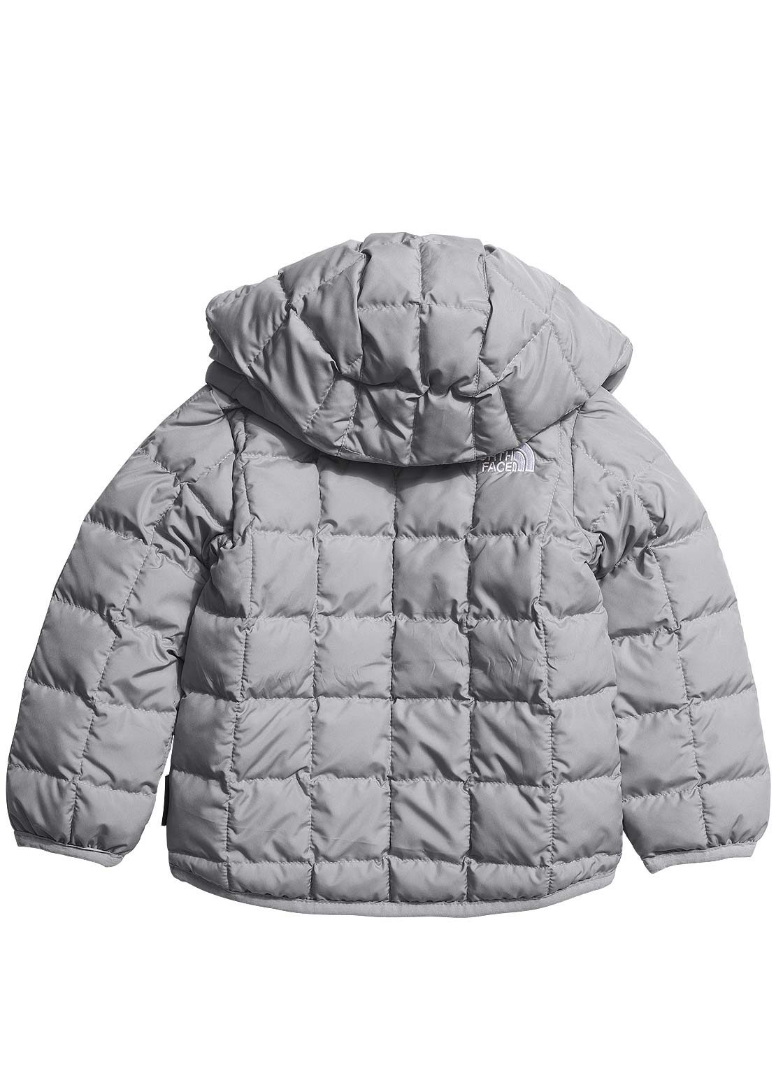 The North Face Infant Reversible ThermoBall Hooded Jacket Meld Grey