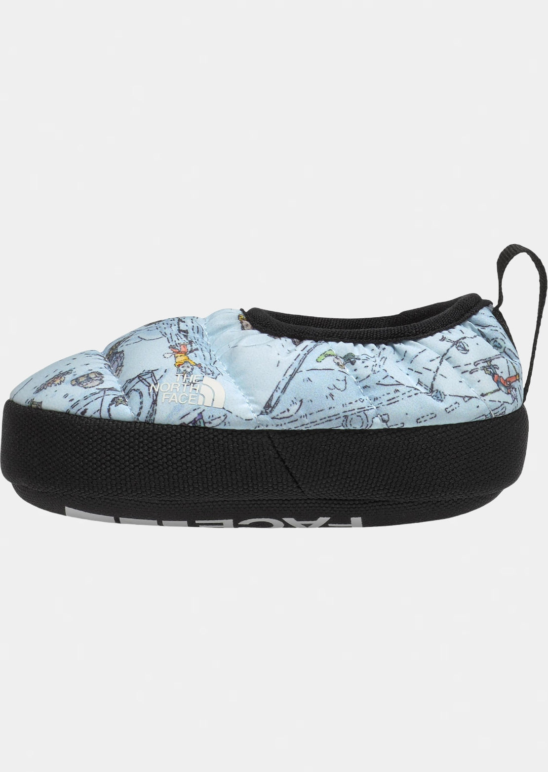 The North Face Infant Tent Mule Slippers TNF Winter Dogs Print/TNF Black