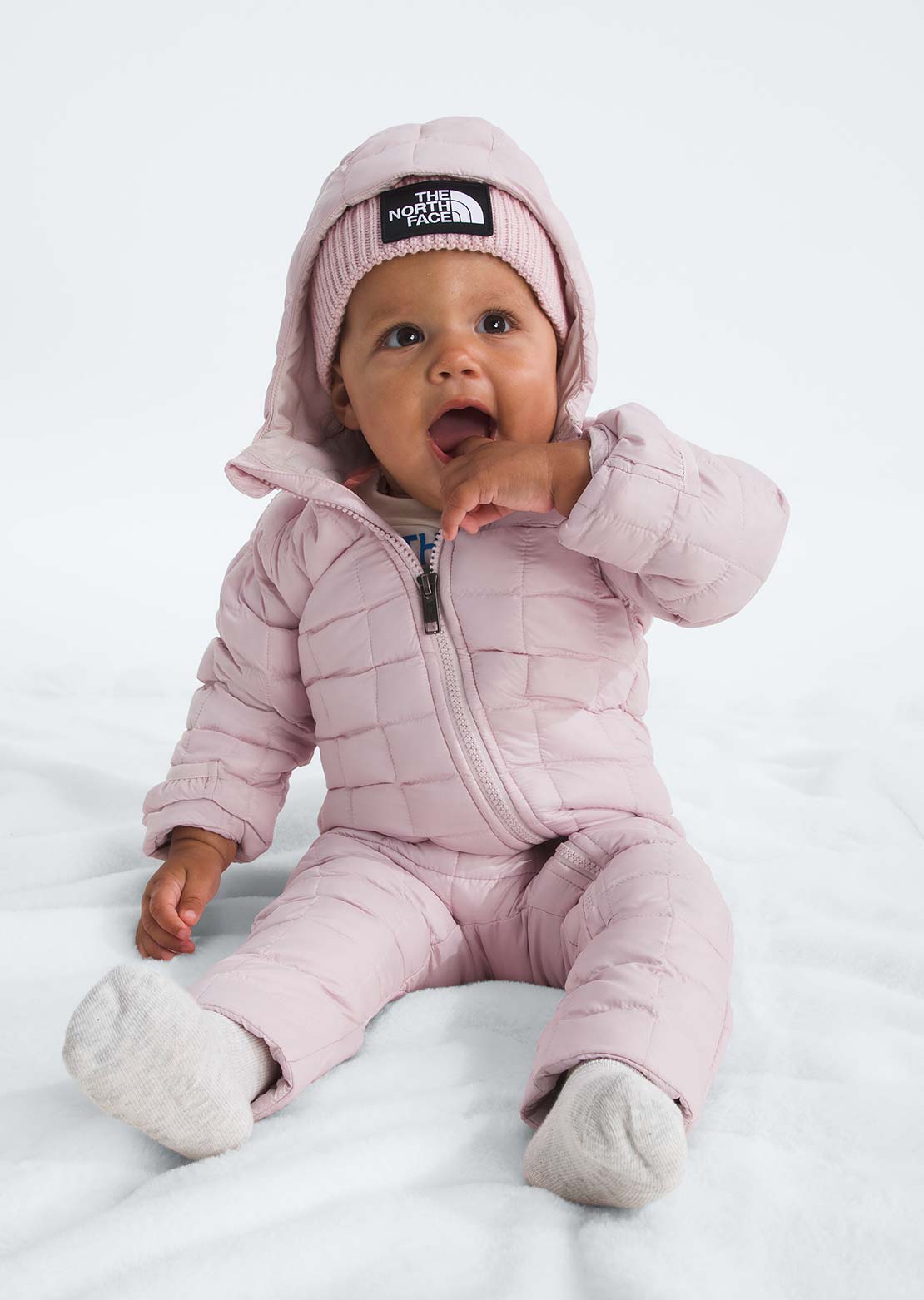 The North Face Infant ThermoBall One-Piece Pale Blossom