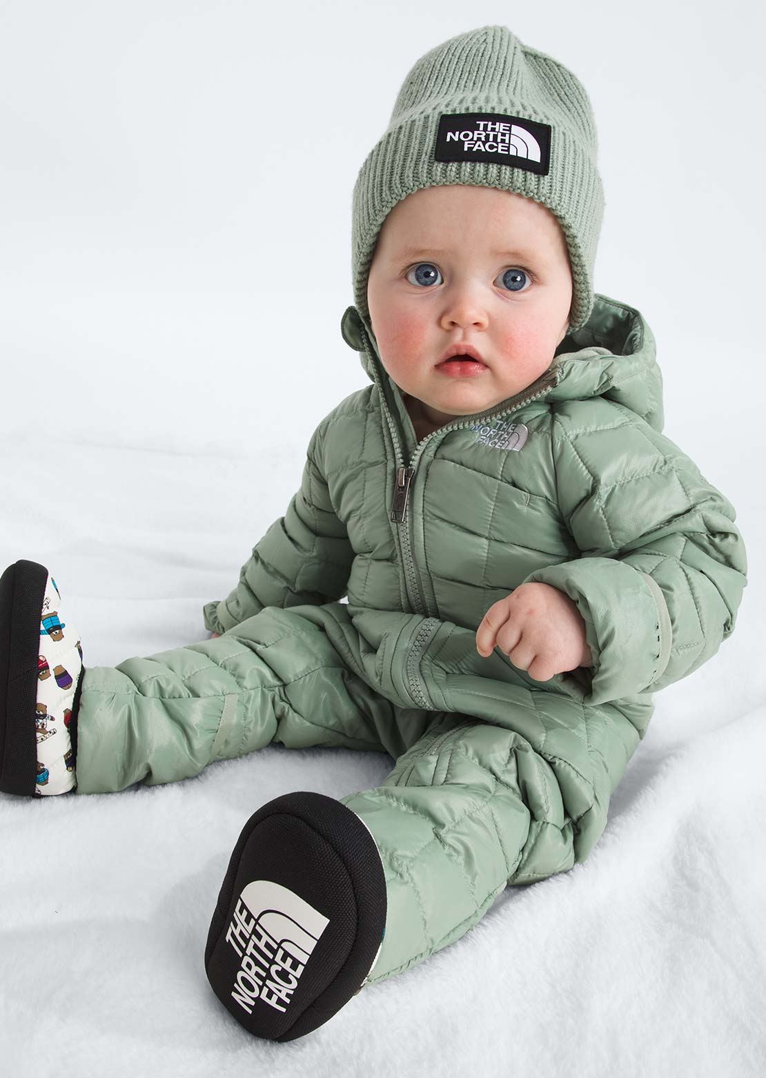 The North Face Infant ThermoBall One-Piece Slate Moss