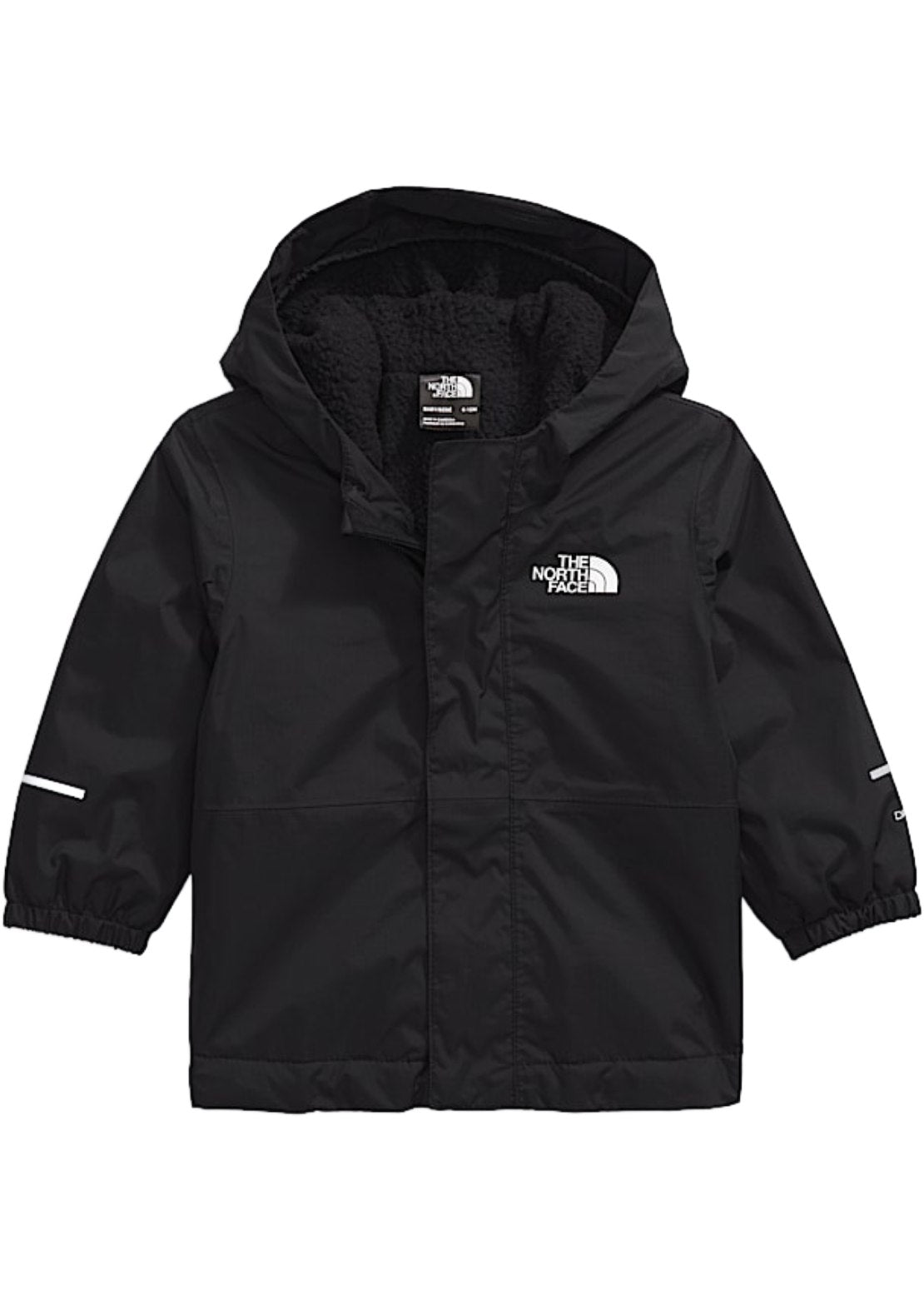 The North Face Infant Warm Antora Rain Jacket TNF Black/TNF Black