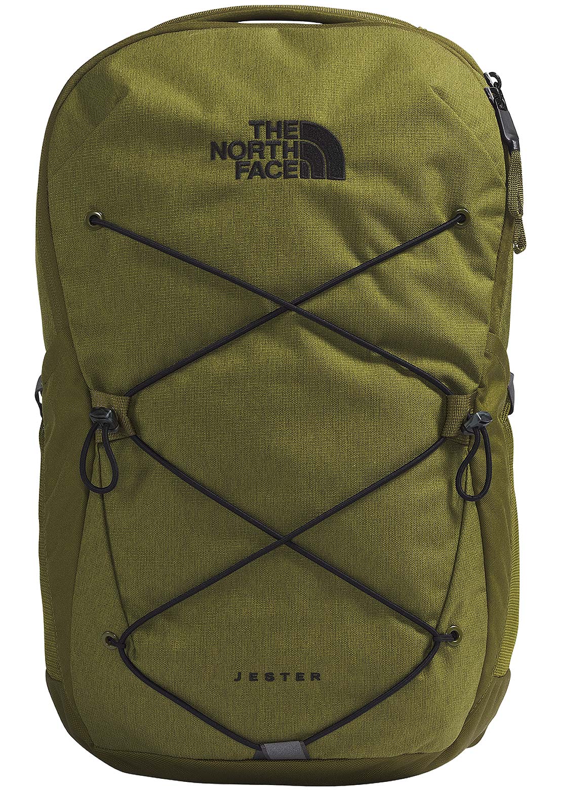The North Face Jester Backpack Forest Olive Light Heather/TNF Black