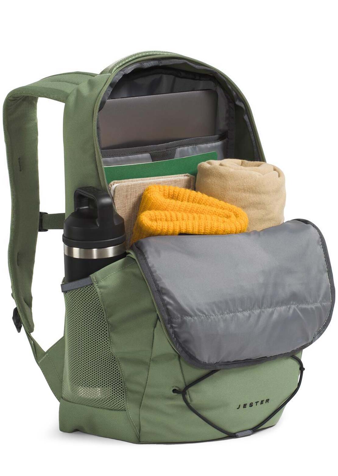 The North Face Jester Backpack Bark Mist/TNF Black