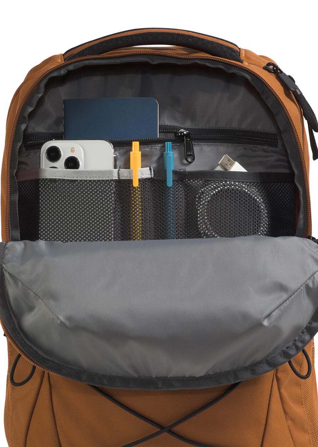 The North Face Jester Backpack Burnt Umber/TNF Black