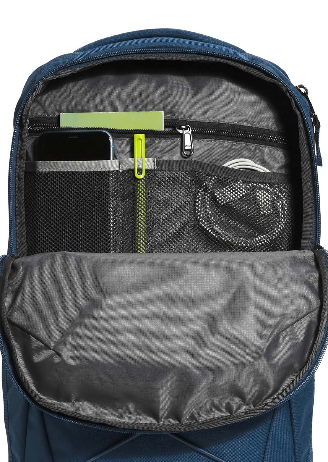 The North Face Jester Backpack Shady Blue/TNF White-NPF