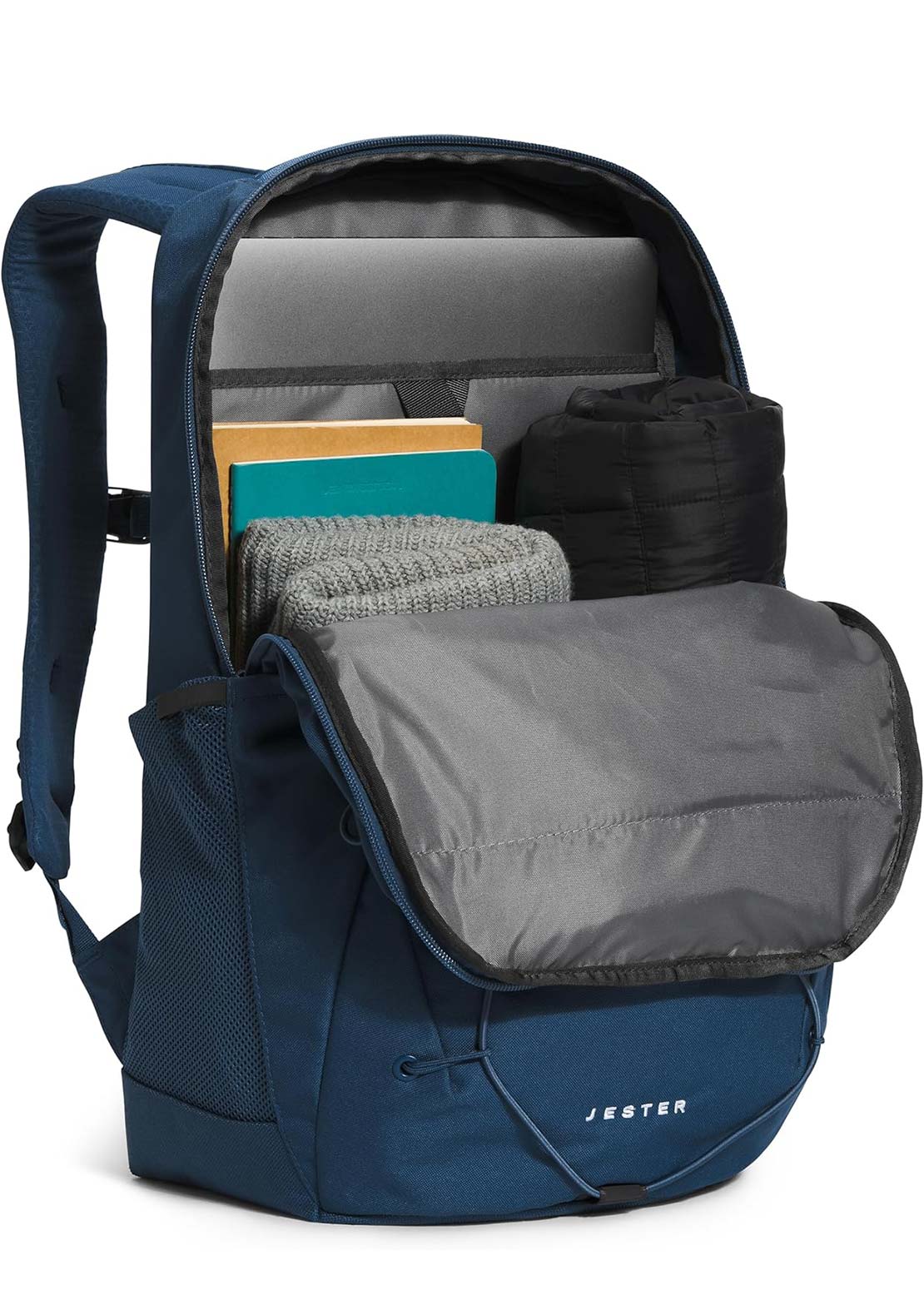 The North Face Jester Backpack Shady Blue/TNF White-NPF